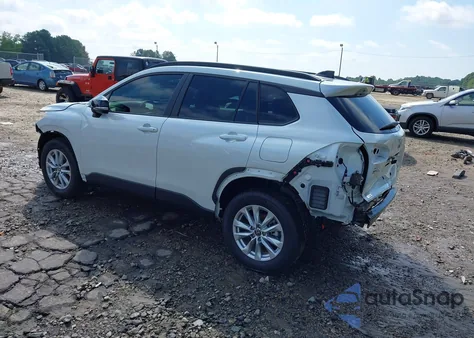 2025 Toyota Corolla Cross Le from USA, damaged, VIN 7MUBAAAG1SV124517